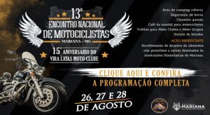 Encontro Nacional de Motociclistas Mariana MG